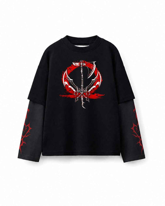 God of War Kratos Long Sleeve Tee